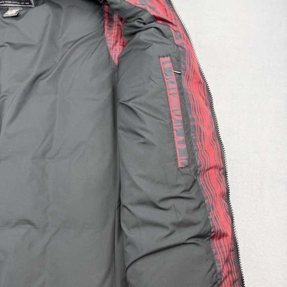 Eddie Bauer WeatherEdge Plaid Puffer Vest Mens Large Goose Down - Picture 6 of 12